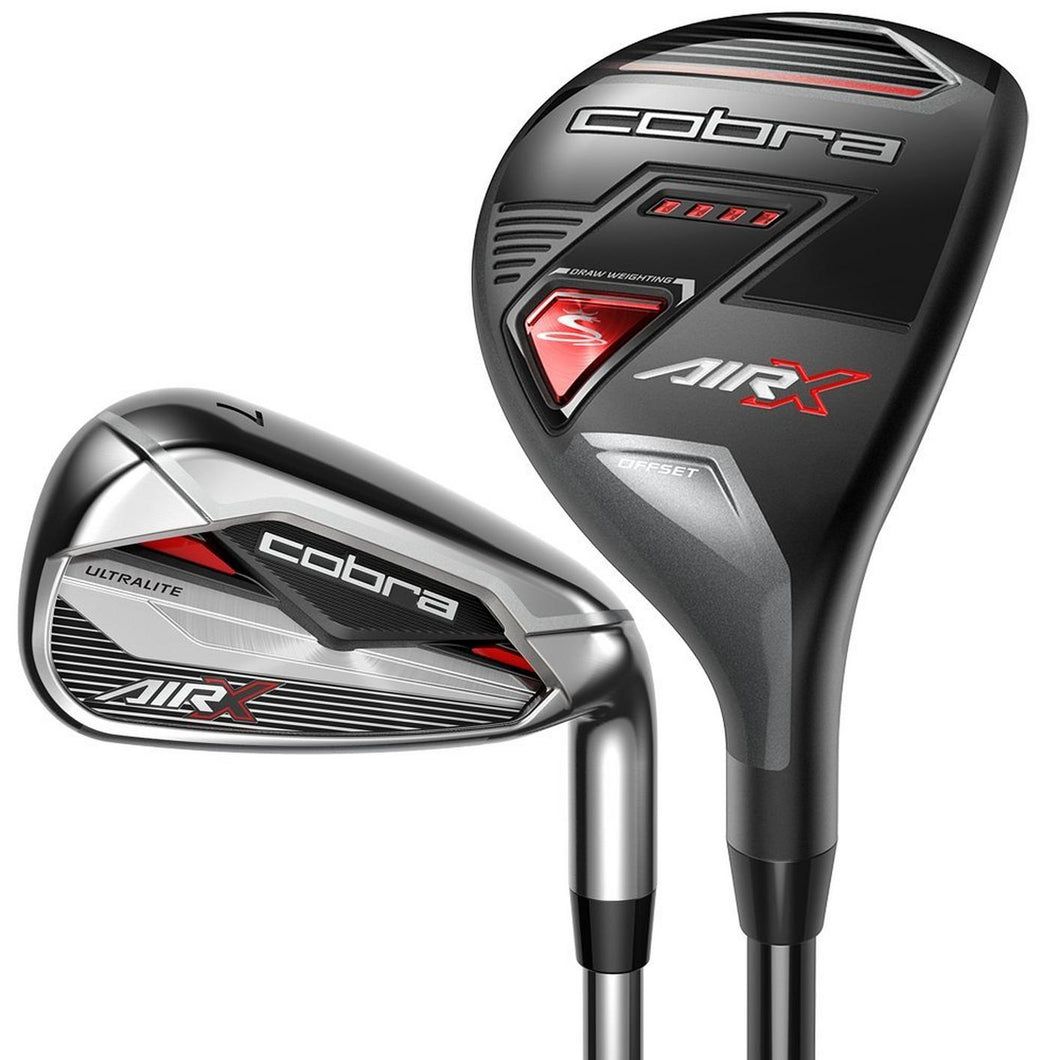 Cobra AIR X Combo Iron Set with Graphite Shafts 4H 5H 6-PW