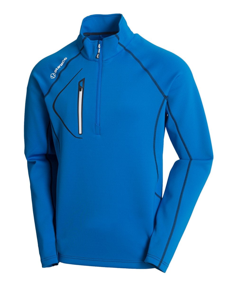 [Clearance Sales] Sunice Men's Allendale SuperliteFX Stretch Thermal Half-Zip Pullover S77000
